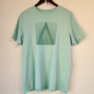 Arc'teryx Horizons T-Shirt Men's L/G Cotton Green Short Sleeve Graphic Print